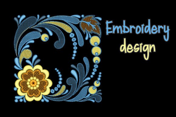 Folk Floral Border: A Designer’s Craft Fair Review