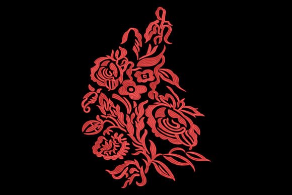 Red Floral Lace: A Designer’s Review for Boutique Apparel