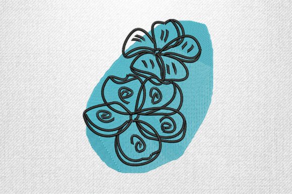 Review: Abstract Floral Outline for Handmade Gifts