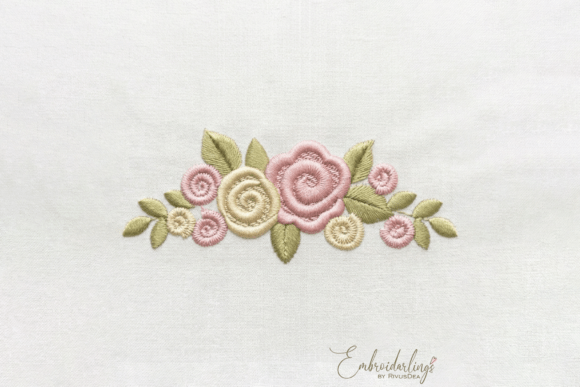 Review: Baby Floral Motif Embroidery Design