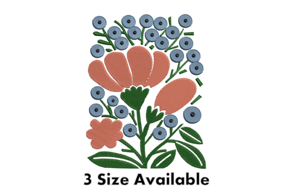 Review: Berry Floral Embroidery Design for Gifts
