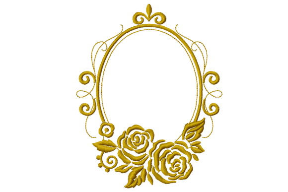 Review: Floral Frame with Embroidered Rose for Gifts