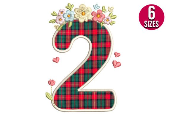 Review: Floral Number Two Applique for Craft Fairs