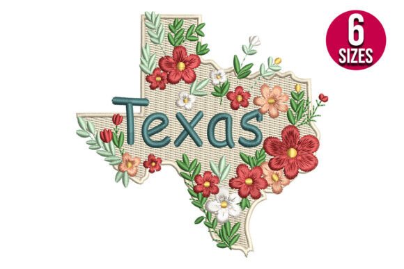 Review: Floral Texas Map for Holiday Collections