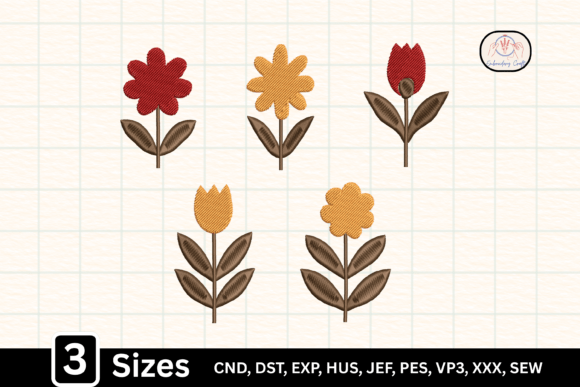 Review: Simple Floral Line Art Minimalist Flower