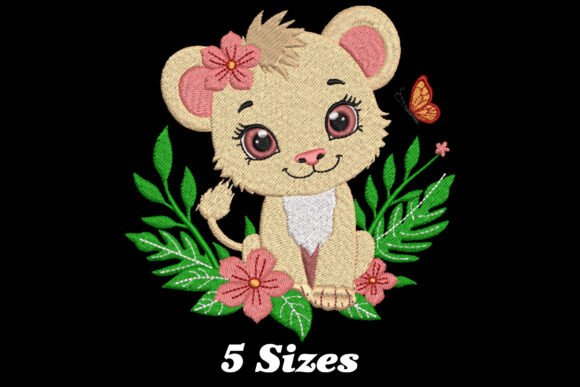 Reviewing the Floral Cute Lion for Handmade Gifts